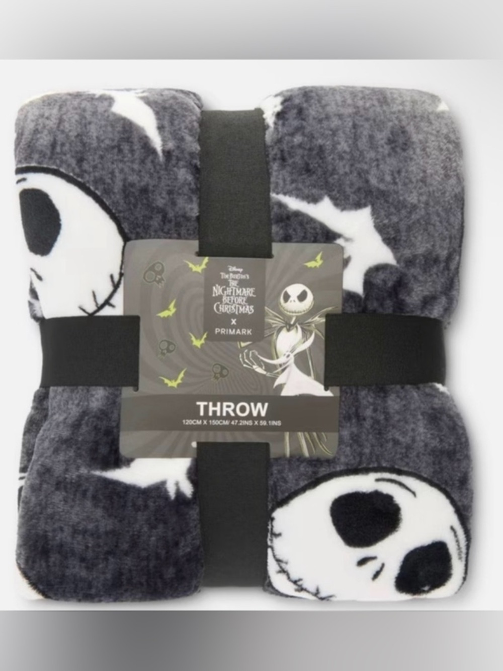 Disney Nightmare Before Christmas Throw Blanket